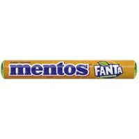 MENTOS Süßigkeit, Mentos Kaudragees Fanta Dragees mit Orangengeschmack einzeln 37.5g