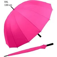iX-brella Stockregenschirm XXL 130 cm Durchmesser Golf-Partnerschirm, 16-teiliges Dach, mit leichtem Fiberglasgestell
