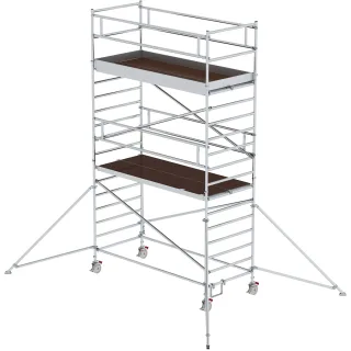 Munk Rollgerüst 1,35 x 3,0 m mit Ausleger & Doppel-Plattform - 169436