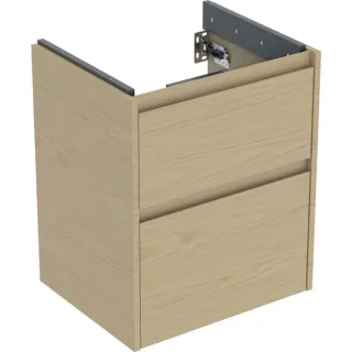 Geberit Renova Plan Unterschrank für Waschtisch, mit zwei Schubladen: 50.4x60.6x40.5cm, 504025PS1 504025PS1