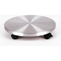 Szagato Pflanzenroller Möbelroller ALU Edelstahl 30 cm 40 cm 50 cm (Alle Ausführungen)