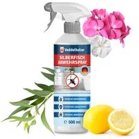 Veddelholzer Insektenspray 500 ml Papier- & Silberfisch Abwehrspray Laborgeprüfte Wirksamkeit, 500 ml, sofort und Langzeitschutz Effektiv & Dauerhaft, Silberfische bekämpfen optimale Alternative zu Silberfisch Köderdose