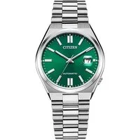 Citizen Automatikuhr TSUYOSA 60h NJ0150-81X, Armbanduhr, Damenuhr, Herrenuhr, Edelstahlarmband, Saphirglas, Datum