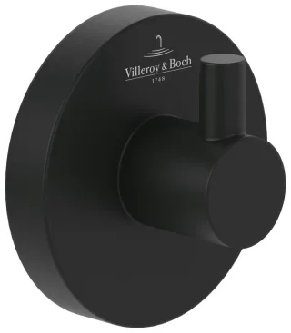 Villeroy & Boch Handtuchhaken Elements - Tender 54x32x54mm Matt Black TVA151011000K5