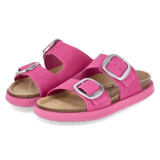 Palado Pantoletten KORMOS  Pink - Gr. 36 -  Echt Leder