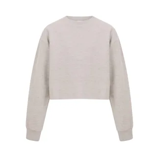 Miso - Kurzes Sweatshirt für Damen (Haferflocken)