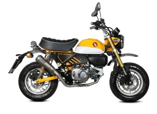 Sportauspuff Komplettanlage MIVV X-M1 TITAN für Honda Z 125 MA Monkey Bj.2018-2024 EURO4/EURO5 +ABE