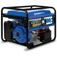 EBERTH Stromerzeuger 5500 Watt Notstromaggregat Stromerzeuger Stromaggregat mit 13 PS, 4-Takt, luftgekühlt, 2x 230V, 1x 12V, E-Starter