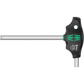 Wera 454 HF Quergriff-Sechskantschraubendreher Hex-Plus mit Haltefunktion, zöllig - 05023366001