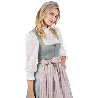 MarJo Dirndl Cord Dirndl 2tlg. - IMMENSTADT - jade/helltaupe