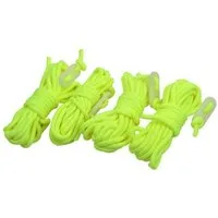 BasicNature Zelthering BasicNature Zeltleinen 4er Set 'Glow'