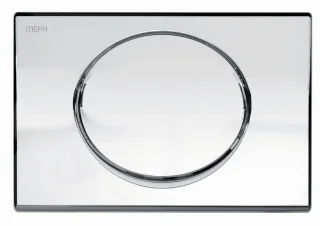 Mepa Ellipse für A21/E21 Betätigungsplatte Start/Stopp Glanz Chrom, 420706 420706