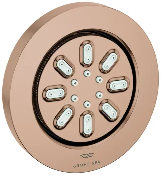 Grohe Seitenbrause 26801 Rainshower Aqua runde Form warm sunset gebürstet, 26801DL0 26801DL0