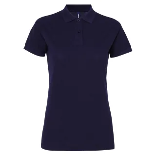 Asquith & Fox - Polo-Shirt mit kurzen Ärmeln - Damen (Marineblau)
