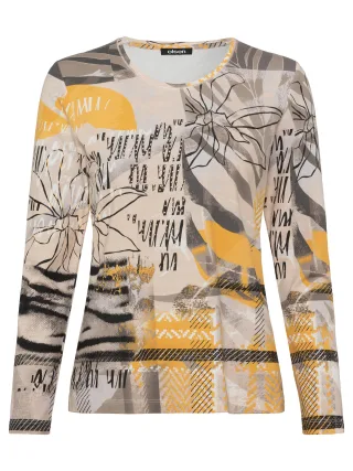 Olsen - T-Shirt Long Sleeves natur - Gr. - 46