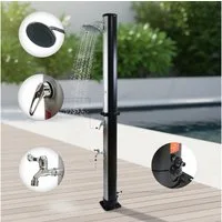 Mucola Solardusche Solardusche Gartendusche 20L Pooldusche Campingdusche Outdoor (Stück, Solardusche), 20 L Fassungsvermögen