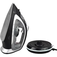 Adler Dampfbügeleisen Adler AD 5043 Kabelloses Dampfbügeleisen 2800 Watt schwarz
