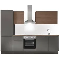 KOCHSTATION Küchenzeile Cocco B/H/T 280x211x60 cm, Breite 280 cm, wahlweise mit E-Geräten und Induktion