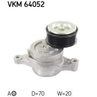 SKF Spannrolle f?r Keilrippenriemen Mazda 2 3