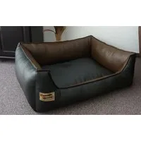 Hundebettenmanufaktur Hundekorb Hundesofa Schlafplatz Kunstleder Similpelle von XS bis XXL