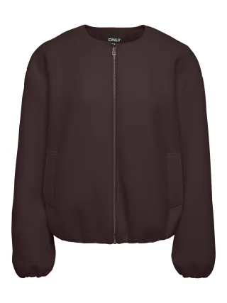ONLY - ONLELLIE SCUBA JACKET OTW NOOS Coffee Bean - Gr. - S