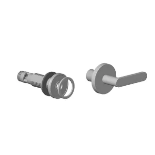 Dornbracht Griff Ersatzteile 90206601500 D. 60 x 105 x 40 mm Platin gebürstet 90206601500-06