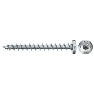 Fischer Spanplattenschraube 4,5x30 PowerFast FPF II PTF BC, Panhead, Innenstern TX, Vollgewinde - 670330
