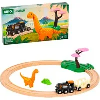 BRIO® Spielzeug-Eisenbahn BRIO® WORLD, Dinosaurier Bahn Set, (Set, 12-tlg)