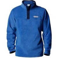 Columbia Fleecepullover Steens Mountain™ Half Snap II mit Knopfleiste und Logo-Patch