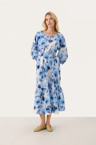 Kleid Gerade Passform Marina Scattered Flower multicolour
