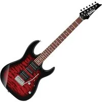 Ibanez E-Gitarre Rechtshänder Gitarre mit Transparent Red Burst Gloss Finish, RG, 2x Infinity R, 1x Infinity RS (HSH)