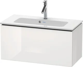 Duravit L-Cube Waschtischunterbau wandhängend Weiß Hochglanz 820x391x400 mm - LC615708585 LC615708585
