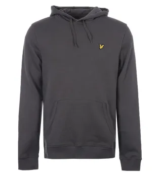 Lyle And Scott Herren Pullover aus Bio-Baumwolle Hoodie in Grau