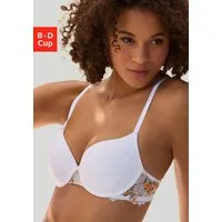LASCANA Schalen-BH mit entzückender Rückenpartie aus zarter Stickereispitze, sexy Dessous