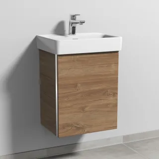 Sanipa 3way Waschtischunterbau zu Laufen Pro S Waschtisch mit 1 Tür, Eiche-Kansas BR78459