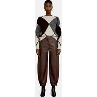 Zero Strickpullover Damen mit Intarsie (1-tlg) Material