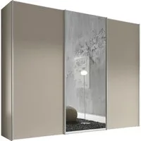 STAUD Schwebetürenschrank Sinfonie Plus, edles Design in hochwertiger Qualität, Made in Germany Mit Spiegeltür und vier verschiedenen Ausstattungsvarianten