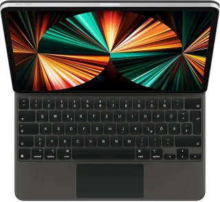 Apple Magic Keyboard [QWERTZ-Layout für iPad Pro 129" 3. + 4. + 5. + 6. Generation] schwarz