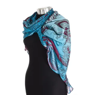 Bandana mit Druckmotiv aus leichtem und weichem Stoff 111000 unisex