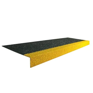 COBAGRiP® Stair Tread Antirutsch Treppenstufenprofil | Größe: 3 m x 345 mm x 55 mm