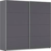 OTTO home Schwebetürenschrank Kleiderschrank Schrank Garderobe Schlafzimmerschrank THANOS (3 verschiedene Ausstattungen BASIC/CLASSIC/PREMIUM (inkl. SOFT-CLOSE) Optional mit Spiegel, Metall-Griffleisten alufarben MADE IN GERMANY