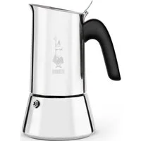 BIALETTI Espressokocher, 0,23l Kaffeekanne, Edelstahl, 6 Tassen
