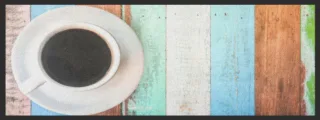 Küchenteppich Café 4374 | Größe: 75 cm x 120 cm