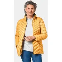GOLDNER Steppjacke Kurzgröße: Leichte Steppjacke mit Diagonalstepp Unifarbenes Design mit modernem Stehkragen und geradem Saum