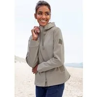 Elbsand Softshelljacke mit verstellbarer Kapuze