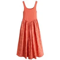 Next Midikleid Midikleid mit Cornelli-Rock aus Mischgewebe (1-tlg)
