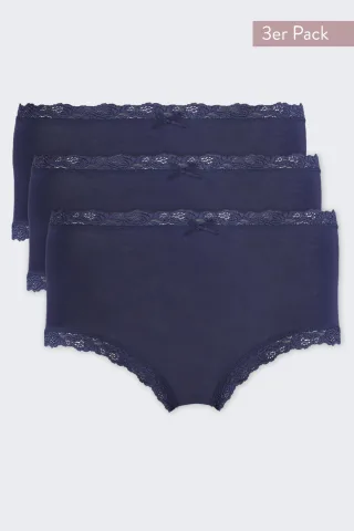 Nina von C. - Taillenslip 3er Pack nachtblau - Gr. - 48