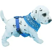 Alvonja Hunde-Geschirr Hundegeschirr kleine, mittlere Hunde, Hundemantel Totenkopf, Polyester, verstellbar, verschiedene Größen