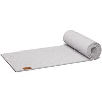Hoffmann Germany Tischläufer Filz Tischläufer 100×30 cm, hellgrau, hitzebeständig, abwaschbar, 5 mm Filz, abwaschbar, 200°C, 90% Polyester, zeitloses Design