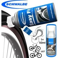 Schwalbe Fahrradreifen Schwalbe Easy Fit Fahrrad Reifen Montage Paste Flasche Schwamm 50ml